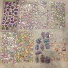 おすそ分け　立体シール８枚