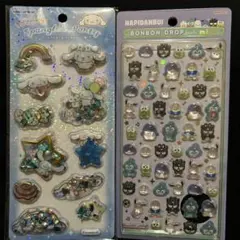 サンリオ スパンコールパーティ 、ボンボンドロップ ミニシールセット