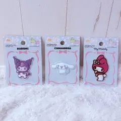サンリオキャラクターズ　パイルワッペン　ハンドメイド　サンリオ　かわいい　シール