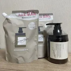 cocone クレイクリームシャンプーME 本体+詰め替え 3点セット