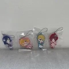 推しの子　ラバーストラップ　アクア　ルビー　あかね　有馬かな　4個セット