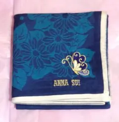 ANNA SUIハンカチ蝶の刺繍