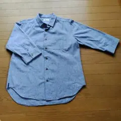 THE SHOP TK 七分袖シャツ メンズ ブルー系 カジュアルシャツのサムネイル