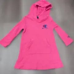 Champion フード付きワンピース ピンク