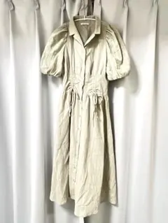 【未使用】OLIVE des OLIVE ロングワンピース ライトグリーン