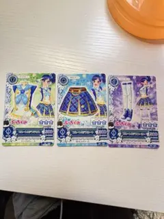 アイカツ キャラクター衣装カード 3枚セット霧矢あおい