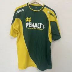 penalty Tシャツ　グリーン×イエローサッカーやフットサルで人気のブランド