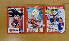 ドラゴンボールカードダス　第16弾　決起!!新Z戦士たち　E-2,4,5