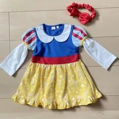 白雪姫ワンピース　ハロウィン　女の子　８０cm