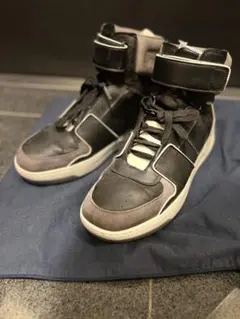 Armani Exchange ハイカットスニーカー ブラック 28cm A|X