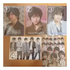 中島健人 sexyzone ジャニーズJr. ミニクリアファイル