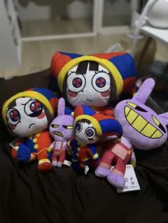 アメイジングデジタルサーカス ポムニ ジャックス ぬいぐるみ セット タグ付き