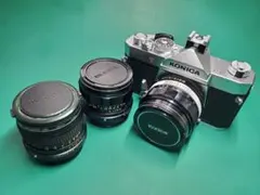 KONICA Autoreflex T3 レンズ3本セット 2026年最新】konica autoreflex t3の人気アイテム - メルカリ