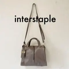 interstaple ソフトレザーミニボストン2wayバックのサムネイル