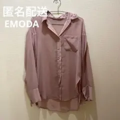 EMODA シースルーシャツ ピンク