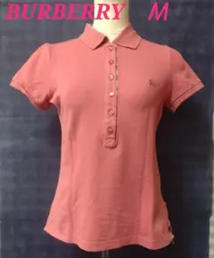 バーバリー ポロシャツ ピンク 38 ②