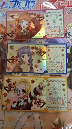 アイカツ×プリパラ東京タワー入場特典チケット ルミナス３枚セット