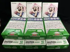 ☆未使用☆FUJIFILM instax mini インスタントフィルム　9個