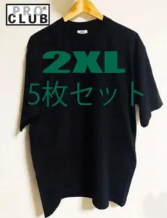 プロクラブ Tシャツ ヘビーウェイト 2XL 5枚セット