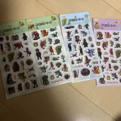 AIモンスター　シール　４枚セット