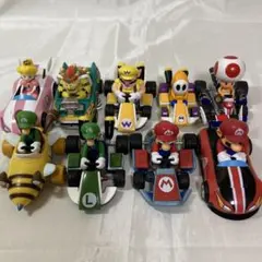 マリオカート プルバックカー フィギュア セット