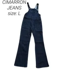 CIMARRON JEANS デニムサロペット オーバーオール Lのサムネイル