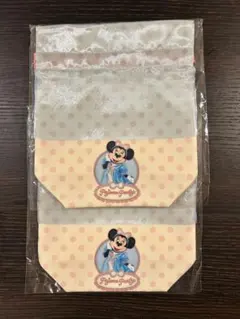 ミニーマウス アンバサダーホテル限定　巾着2個セット