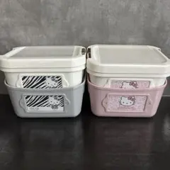 アベイル　ハローキティ　フタ付きミニやわらかバケツ 2種類セット　サンリオ
