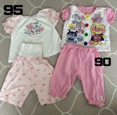 アンパンマン ドキンちゃん パジャマ 2点セット 90 95
