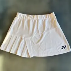 YONEX ホワイト プリーツスカート