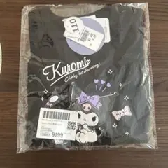 Kuromi Tシャツ 黒　110