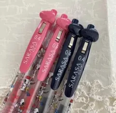 新品4本⭐︎ スヌーピー ゼブラ サラサクリップ 0.4
