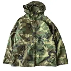 90s 米軍 ECWCS GEN1 ウッドランドカモ ゴアテックス パーカー Lのサムネイル