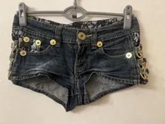 ギャル 平成ギャル グランジ y2k デニムショートパンツ d.i.a. 00s