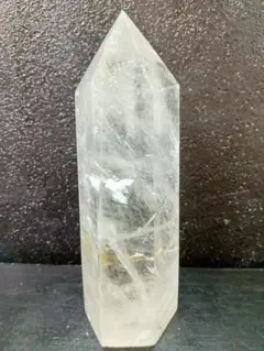 AAA級☆天然高透明度水晶六角柱YT3B2/164B11A