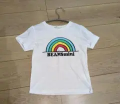 BEAMS　mini　ビームスミニ　レインボーTシャツ 110　半袖のサムネイル