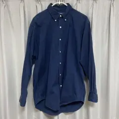 ⁠90s VINTAGE BDシャツ ネイビー ラルフローレン BLAKE L⁠