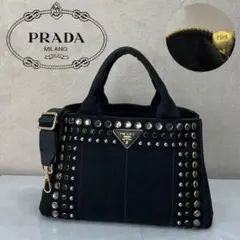 土日限定価格！プラダ カナパ ビジュー　トートバッグ 楽天市場】【バッグ】PRADA プラダ CANAPA カナパトート トート