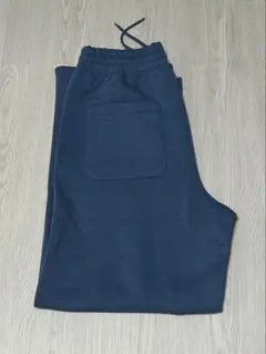 ユニクロ　スウェットワイドパンツ　ブルー