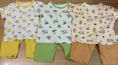 半袖パジャマ 3セット