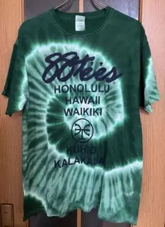 88tees タイダイ Tシャツ グリーン　stussy ハワイ限定のサムネイル