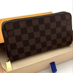 【最高級美品】ルイヴィトン ダミエ ジッピーウォレット エベヌ 長財布
