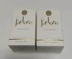 『Dior 』j'adore Eau de Parfum 5ml/2個セット