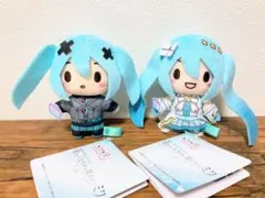 【新品未使用】プロセカ　初音ミク　ふわぷちマスコット　２種セット