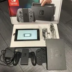 Nintendo Switch 本体 グレー - メルカリ
