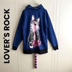希少❗️ LOVER'S ROCK 猫耳 尻尾付き スウェットパーカーのサムネイル