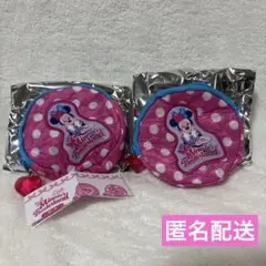 ディズニー　ミニーパルパルーザ　カプセルトイ ガチャ　ポーチ　ファンダーランド