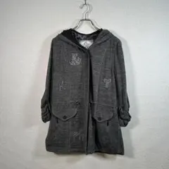 ▲イタリヤ 伊太利屋 デザインカーディガン ヒョウ柄　レオパード　レディース 9