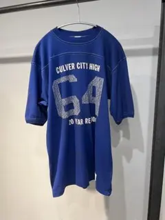 ヴィンテージ アメリカンフットボールTシャツ ネイビー/イエロー