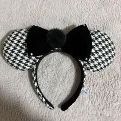 【大幅値下げ】ディズニーカチューシャ 千鳥柄